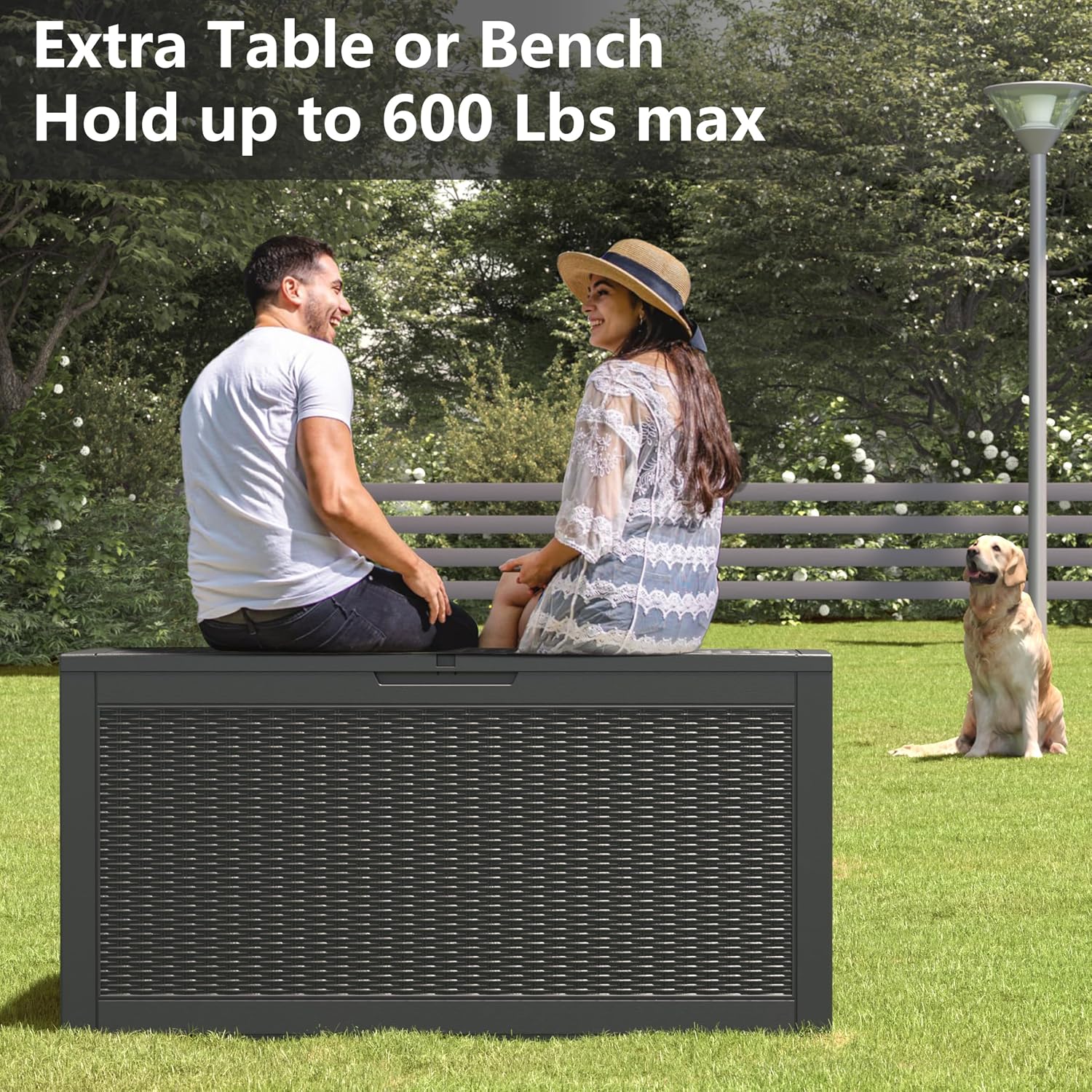 Thumbnail 3 de Outdoor Deck Box 160 Gallons