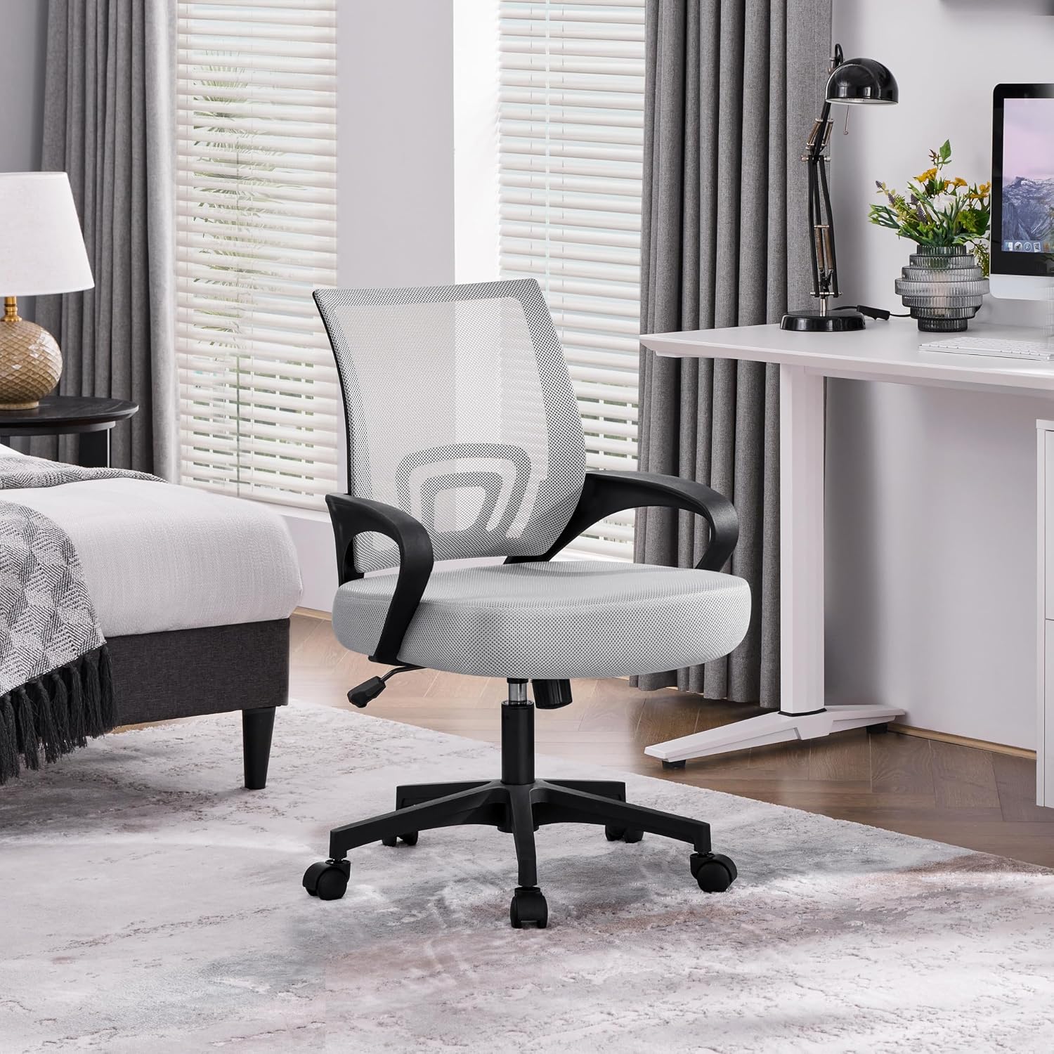 Thumbnail 5 de Yaheetech Silla Escritorio Malla Ergonómica 136 kg