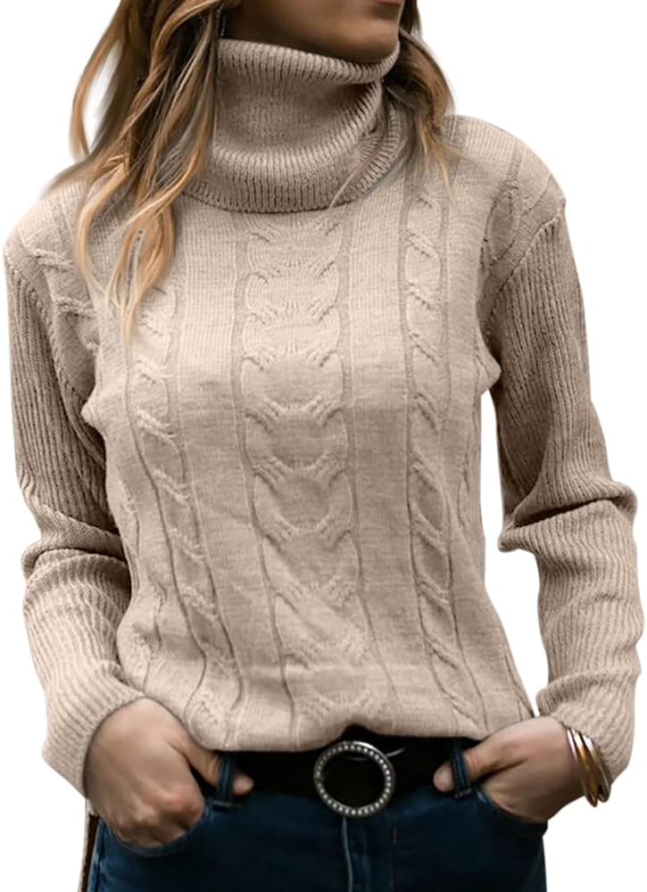 Detalle 2 de GeGekoko Pullover Damen Rollkragen