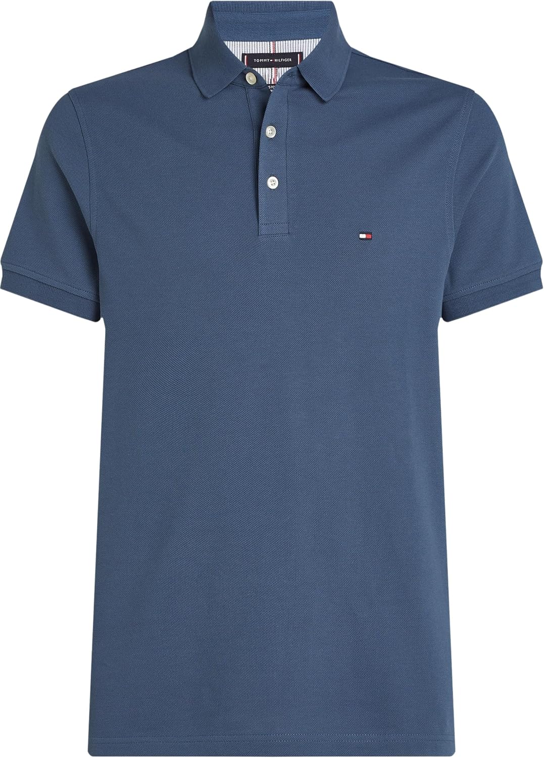 Detalle 2 de Tommy Hilfiger Herren Poloshirt Kurzarm „1985“ Slim Slim Fit