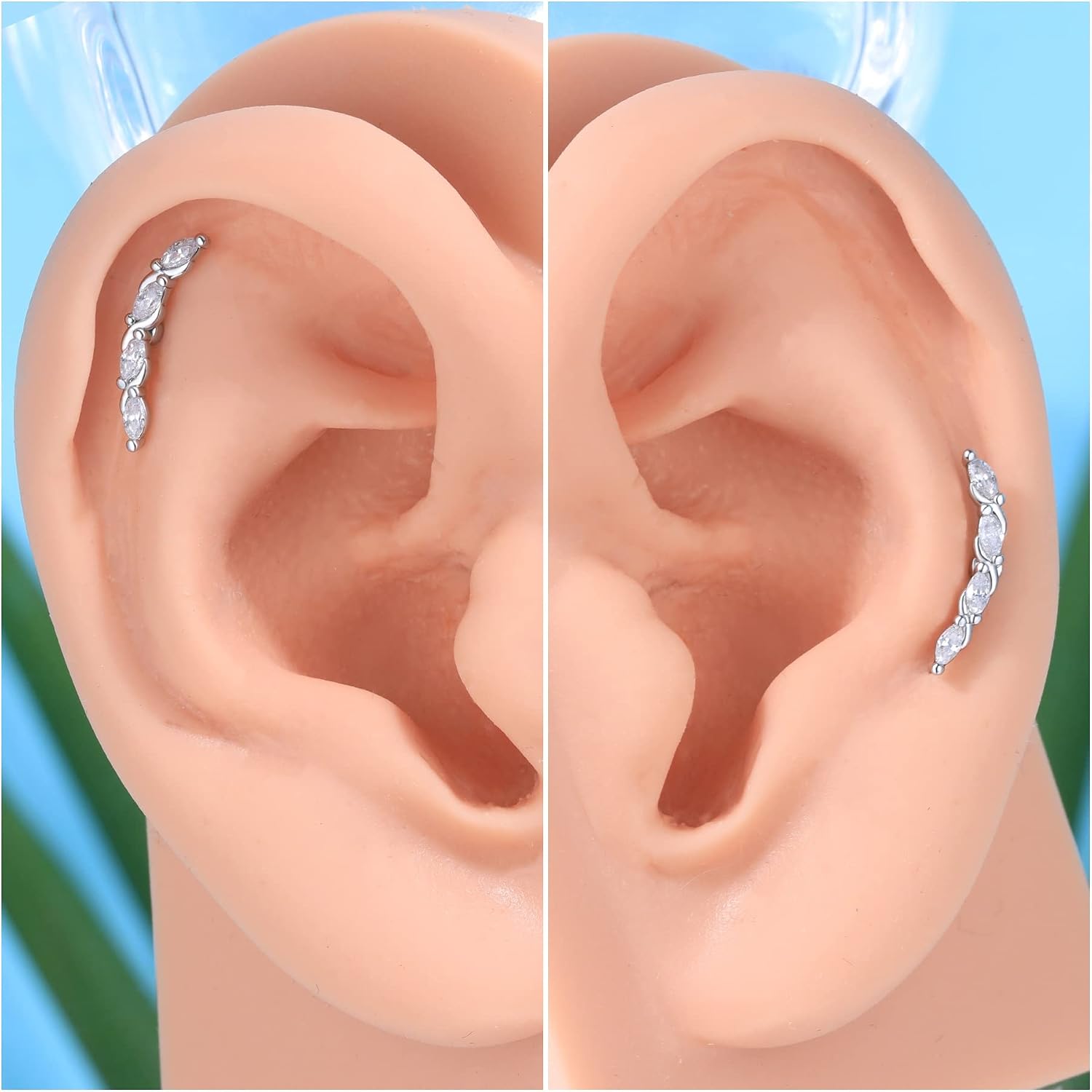 Thumbnail 4 de OUFER OUFER Piercing Cartilage 16G Zir Cone 6mm