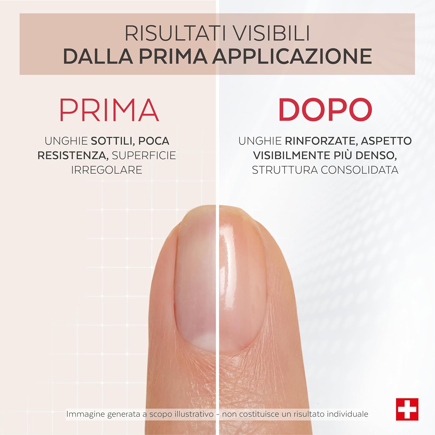 Thumbnail 2 de PODERM Smalto Trattamento Unghie Cheratina – Rinforza e Finish Nude Naturale (8 ml)