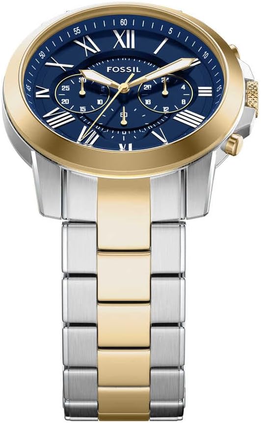 Thumbnail 3 de FOSSIL Herren Grant Uhr – Quarz-Chronograph mit Edelstahlarmband (44 mm)