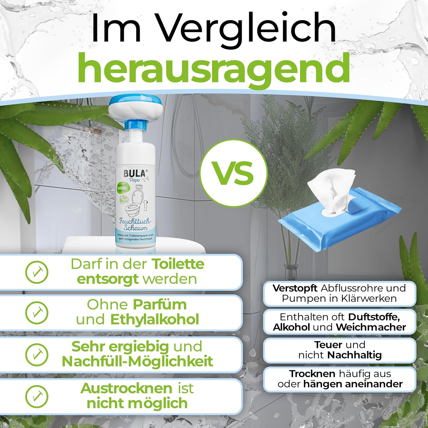 Thumbnail 6 de BULA Popo Home Bundle Feuchttuch-Schaum 150 ml