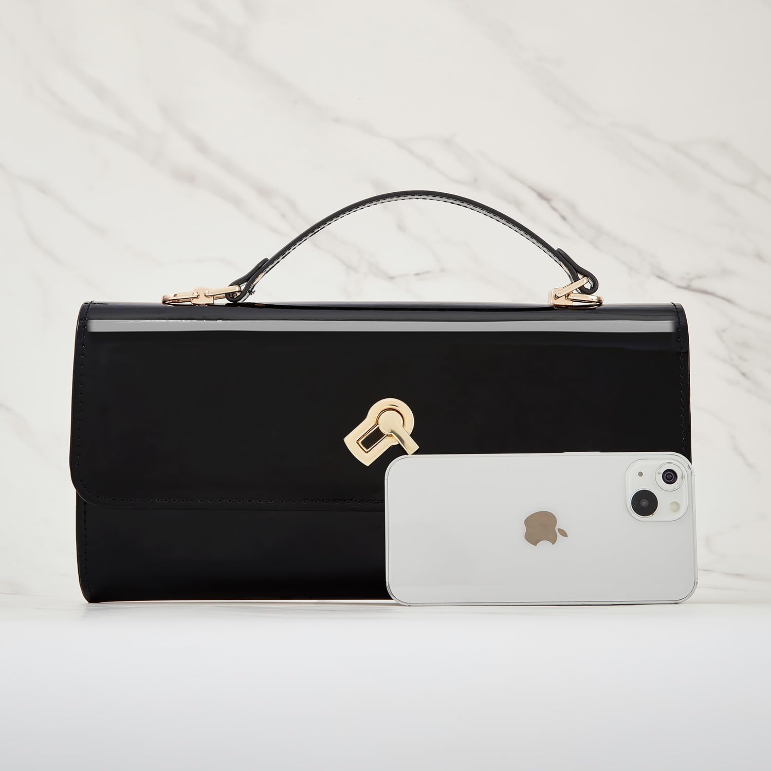 Detalle 2 de Huralona Evening Clutch in PU Leather