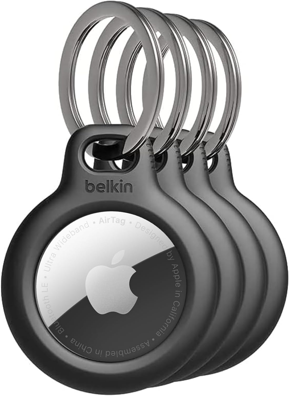 Detalle de Belkin AirTag Case with Key Ring 4-pack