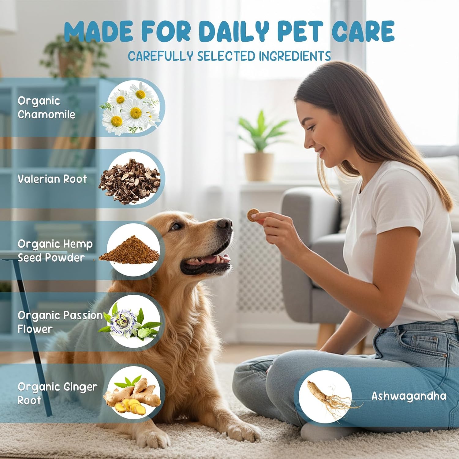 Thumbnail 4 de Caniforza Calming Dog Chews 200 Count