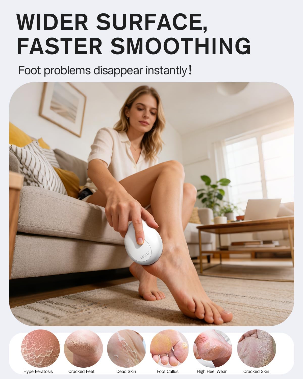 Thumbnail 2 de BEZOX Nano Glass Foot File for calluses