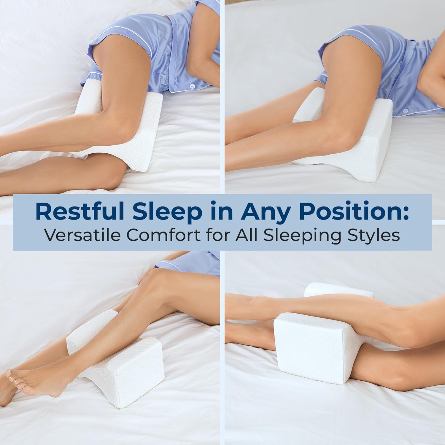 Thumbnail 2 de 5 STARS UNITED Knee Pillow for Side Sleepers