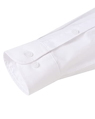 Thumbnail 6 de J.VER White Shirt Men Long Sleeve Oxford Button Down Non Iron – Regular Fit