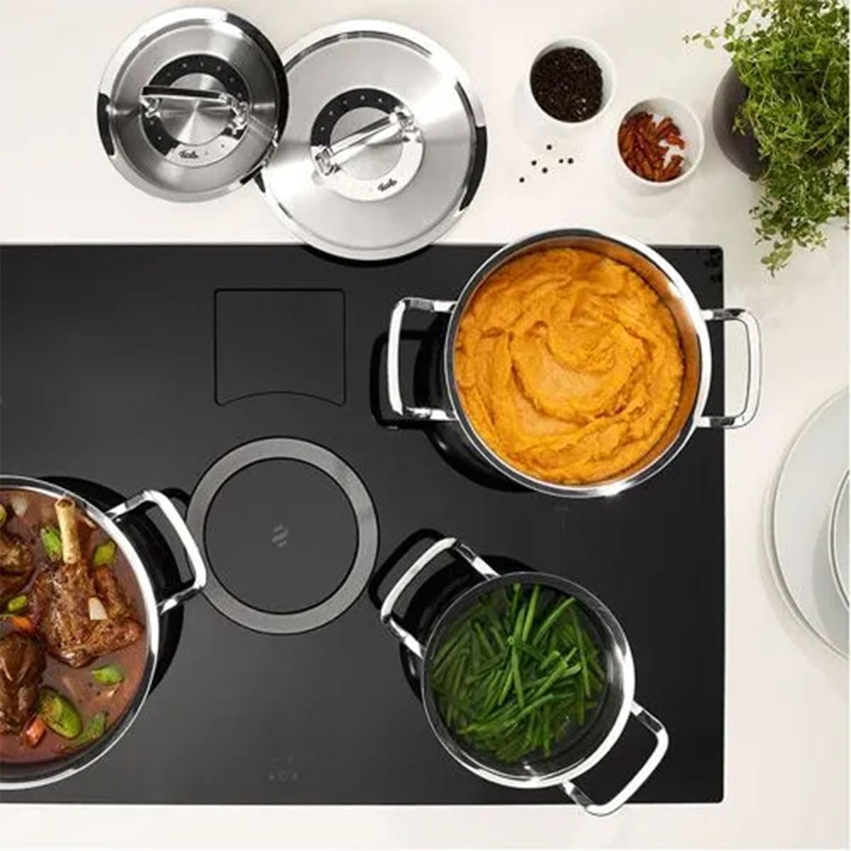 Detalle 2 de Fissler Original-Profi Juego de Ollas Acero Inoxidable 🥘