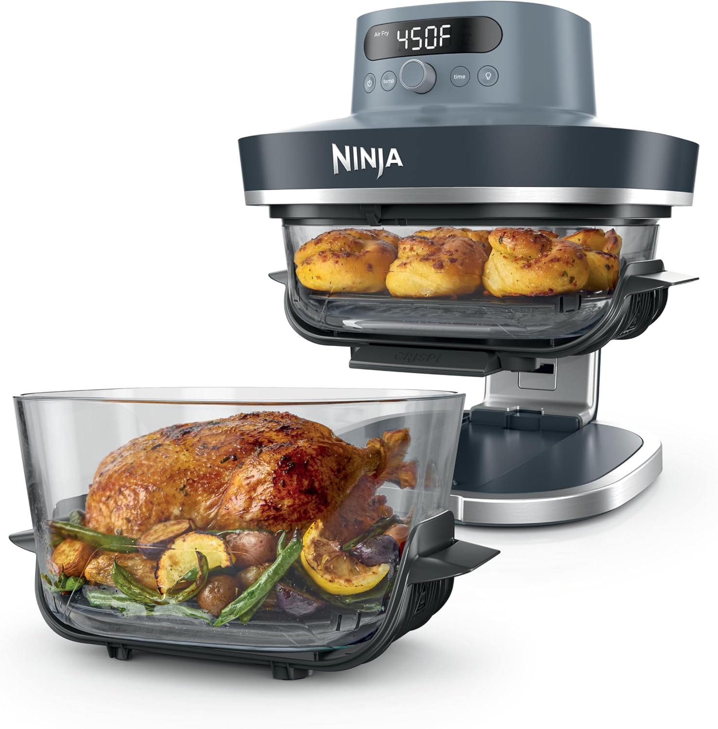 Detalle 2 de Ninja Crispi Pro 6-Quart Glass Air Fryer