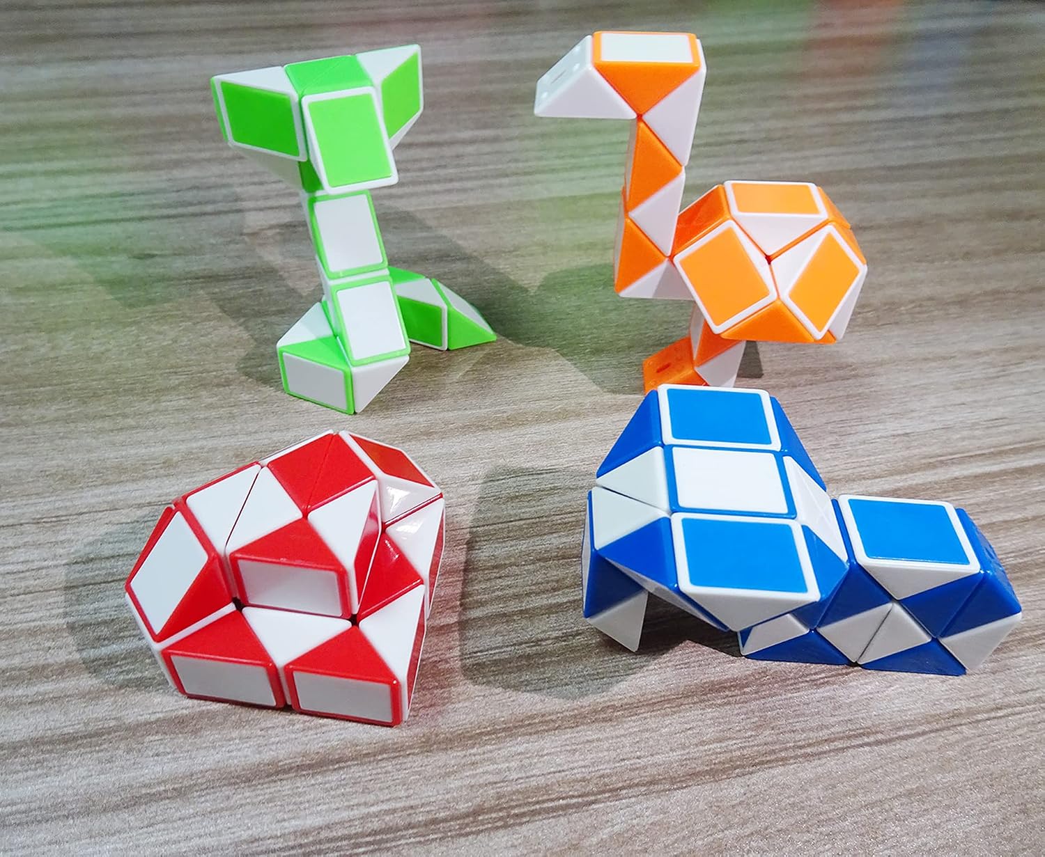 Detalle 2 de EACHHAHA 12 Piezas Mini Serpiente Mágica 24 secciones