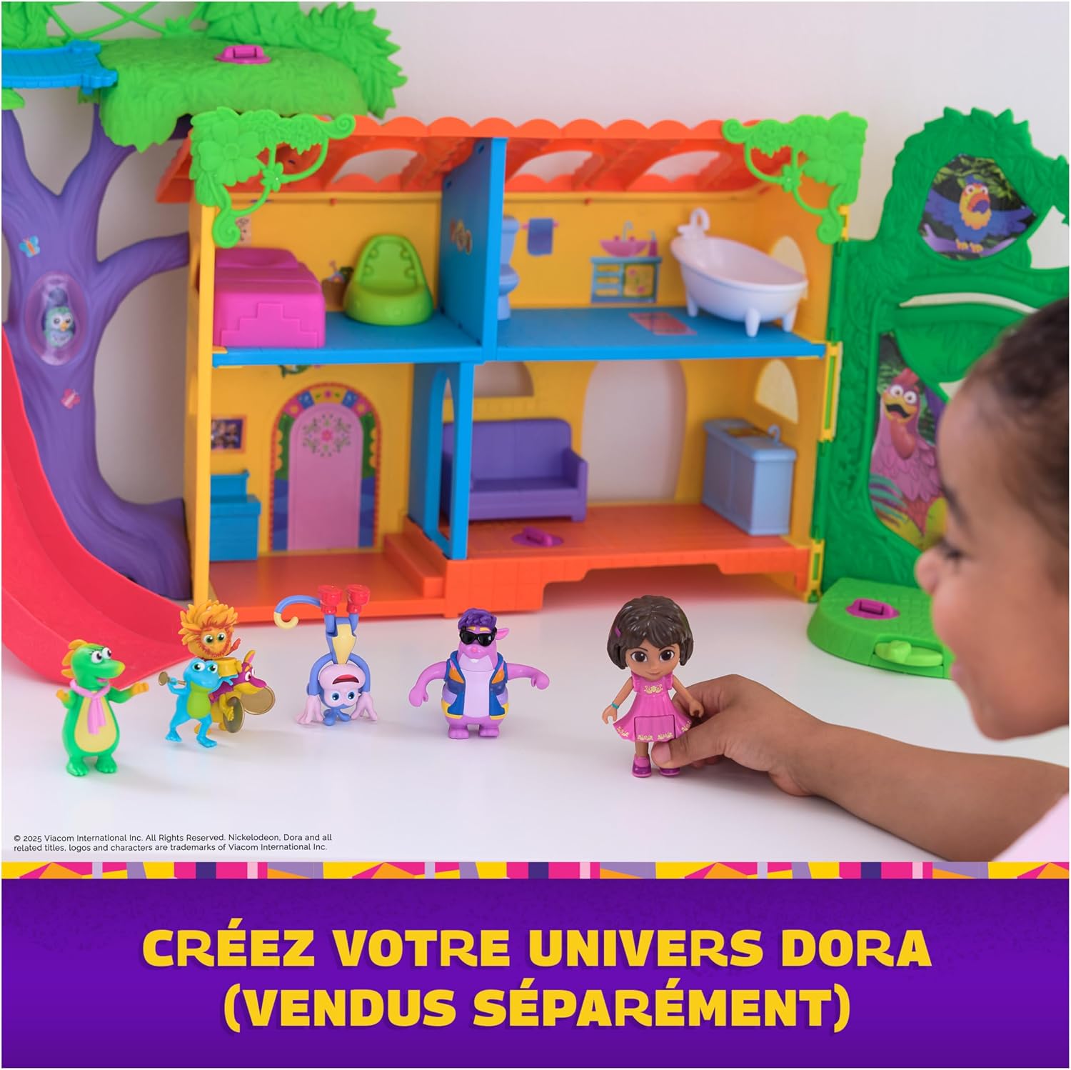 Thumbnail 6 de Dora – Coffret Cadeau Amis Fantastiques : 5 figurines articulées (Dora, Babouche, Tico, Véra et Trio Fiesta)