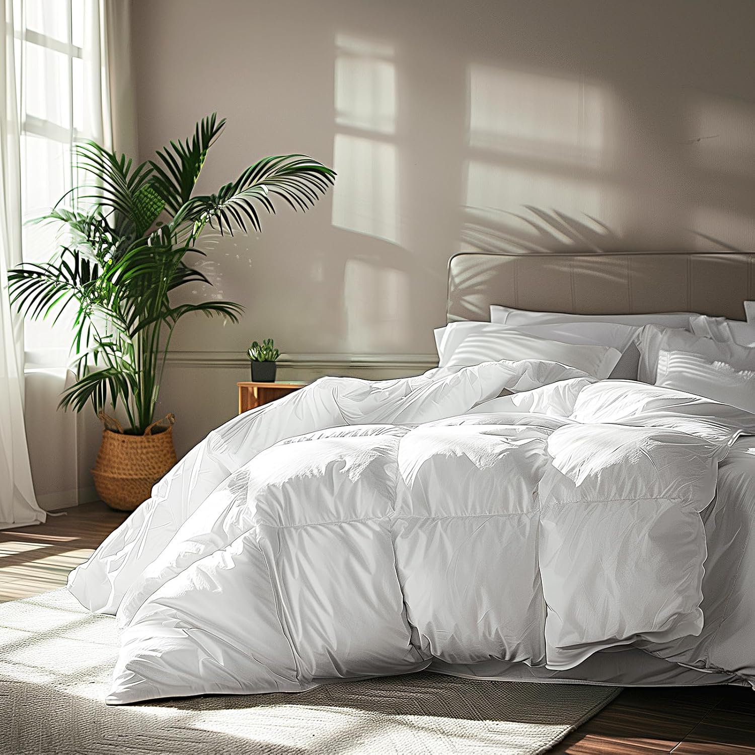Imagen de Serta Goose Feather Down Comforter King Size en OfertitasTOP