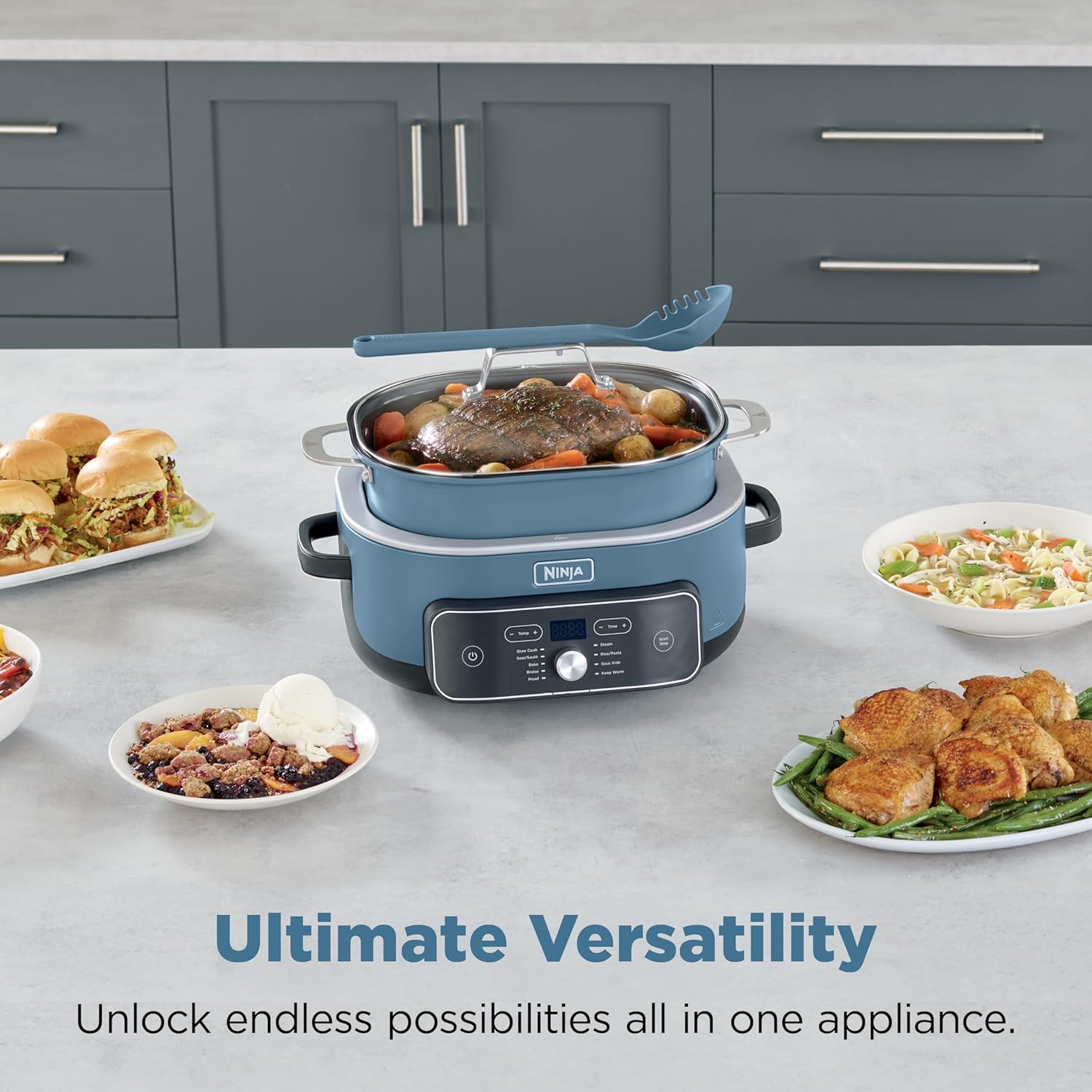 Thumbnail 1 de Ninja MC2001 PossibleCooker PRO Plus: 8.5-Qt 9-Function Multicooker