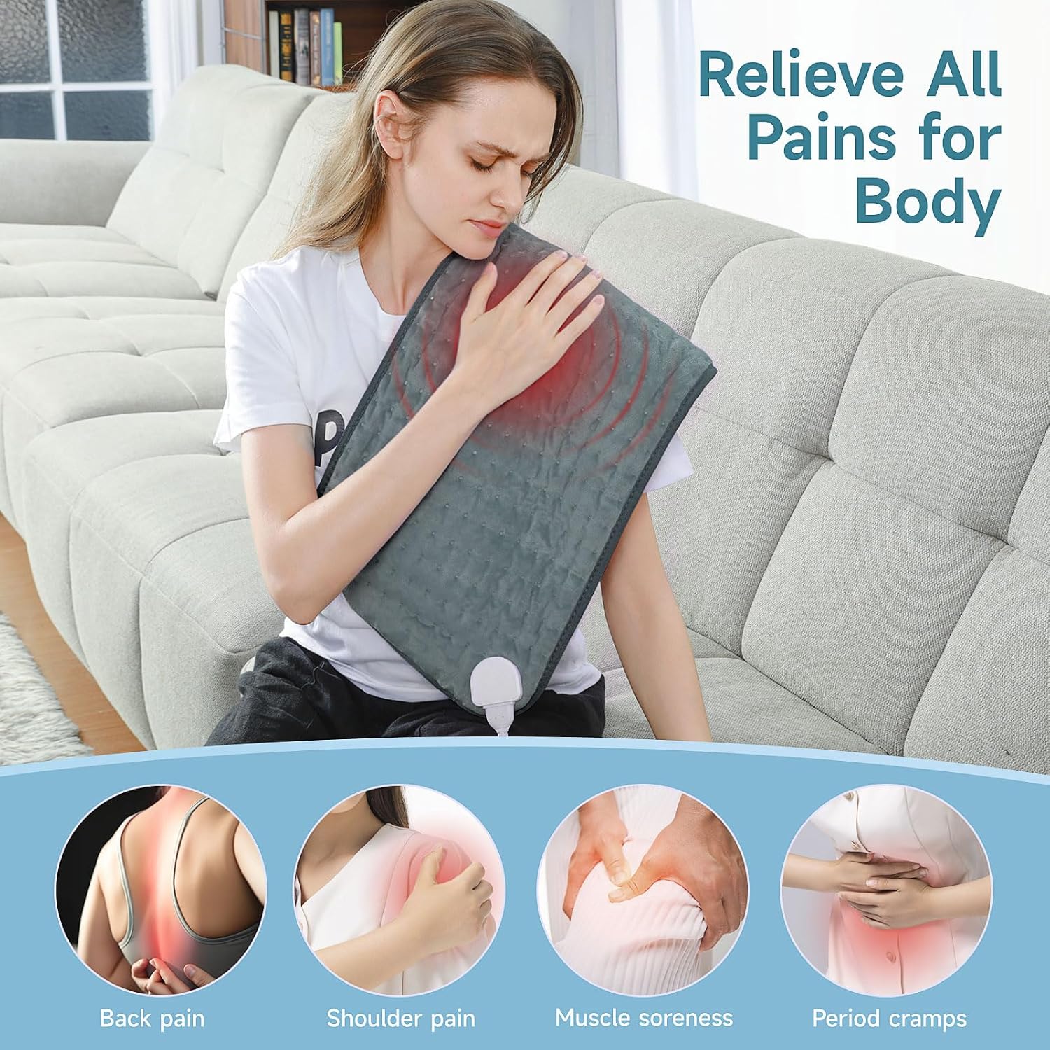 Detalle de 12 x 24-Inch Heating Pad