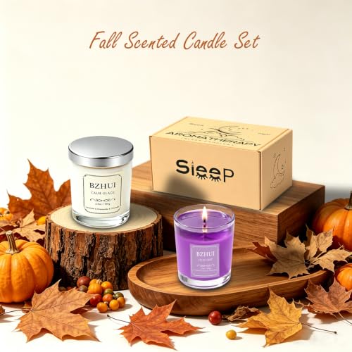 Thumbnail 3 de Bzhui Candles Gifts for Women – Lavender & Vanilla Scented Soy Wax Gift Set