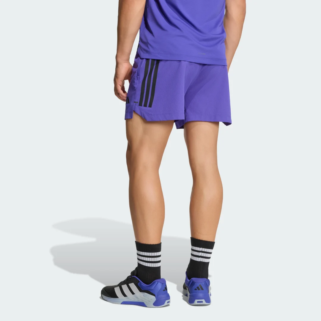 Detalle de Pantalón corto D4T PrimeLift 3 STRIPES de Adidas – guía de compra