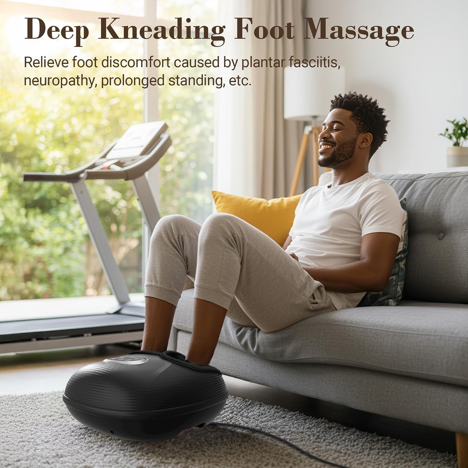 Thumbnail 6 de CuPiLo Foot Massager with Heat, 5 Compression Levels & Vibration (FSA/HSA eligible)