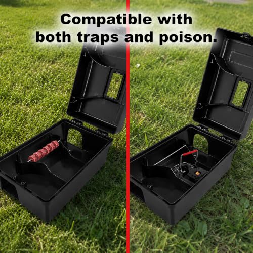 Thumbnail 2 de Roshield External Tamper Proof Rodent Bait Box & Wax Block Kit
