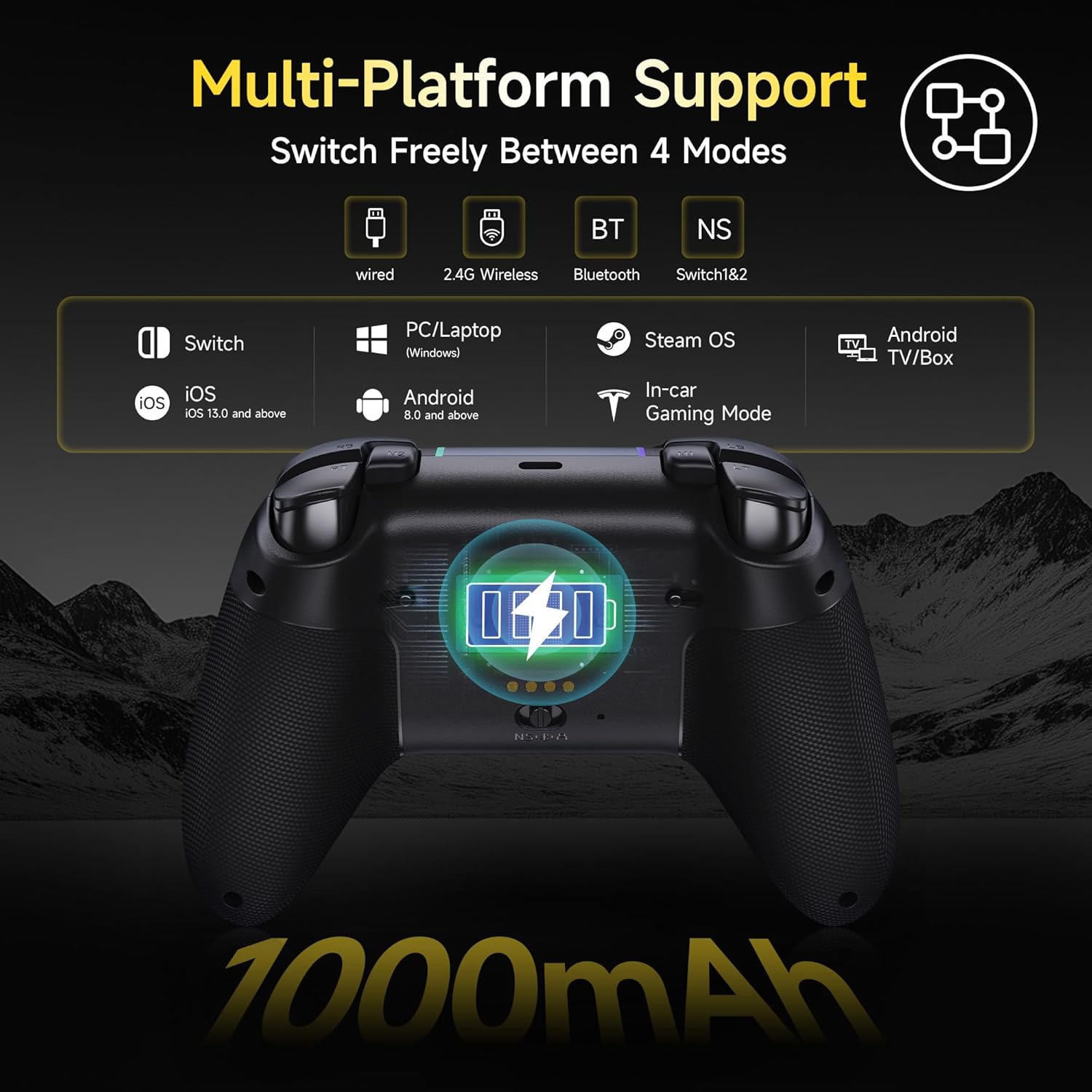 Thumbnail 2 de EasySMX X05PRO controller wireless 1000mAh