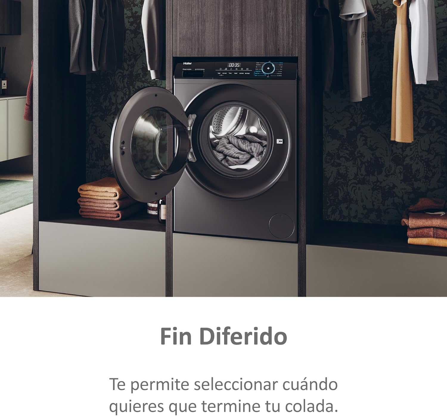 Thumbnail 6 de Haier I-Pro Series 3 HWD80B14939S8-IB lavadora secadora 8/5 kg con vapor