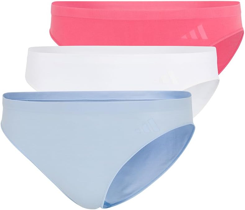 Detalle de Adidas Sport Active Seamless-Packaged Panties Femme – Hipster 3Pck Sans Couture