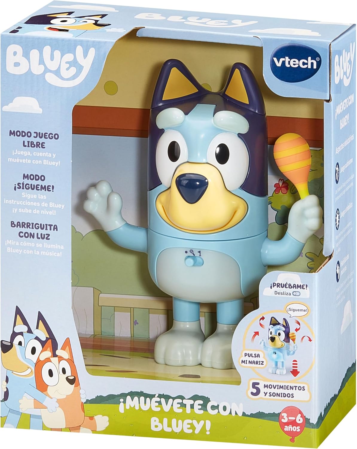 Thumbnail 5 de VTech ¡Muévete con Bluey! Mascota interactiva