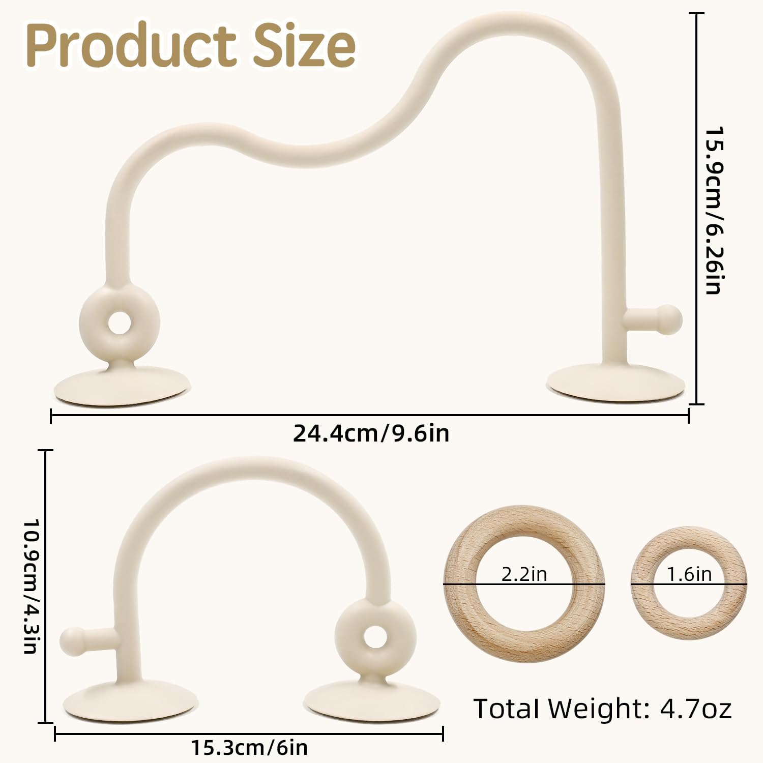 Thumbnail 5 de AiTuiTui Baby Toys: Multi-Purpose High Chair Suction Toy