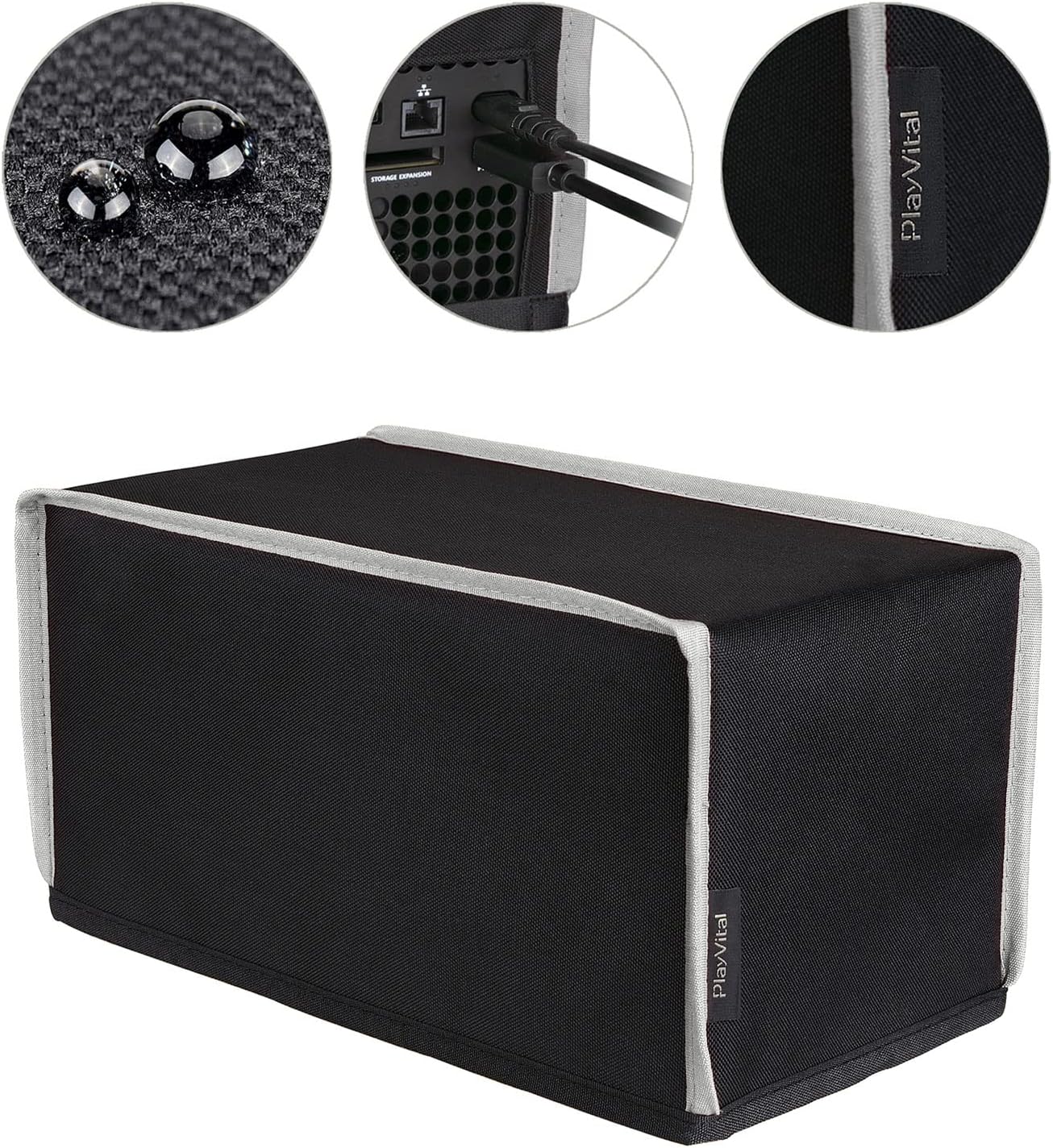 Detalle de playvital Nylon Dust Cover for Xbox Series X