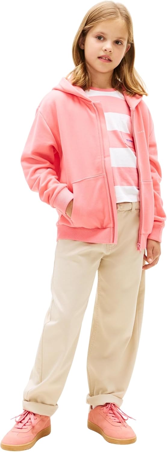 Thumbnail 6 de Tommy Hilfiger Mini Corp Zip Through Hoodie Ks0ks00726 – Felpa unisex per bambini e ragazzi