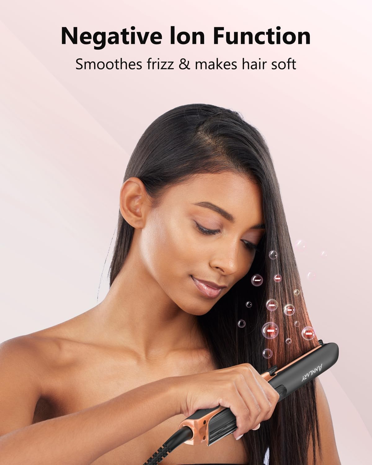 Detalle 2 de Annlary Hair Straightener 1 Inch 💇