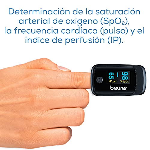 Thumbnail 1 de Beurer PO 45 Pulsioxímetro 🩸 Monitor SpO2 y pulso