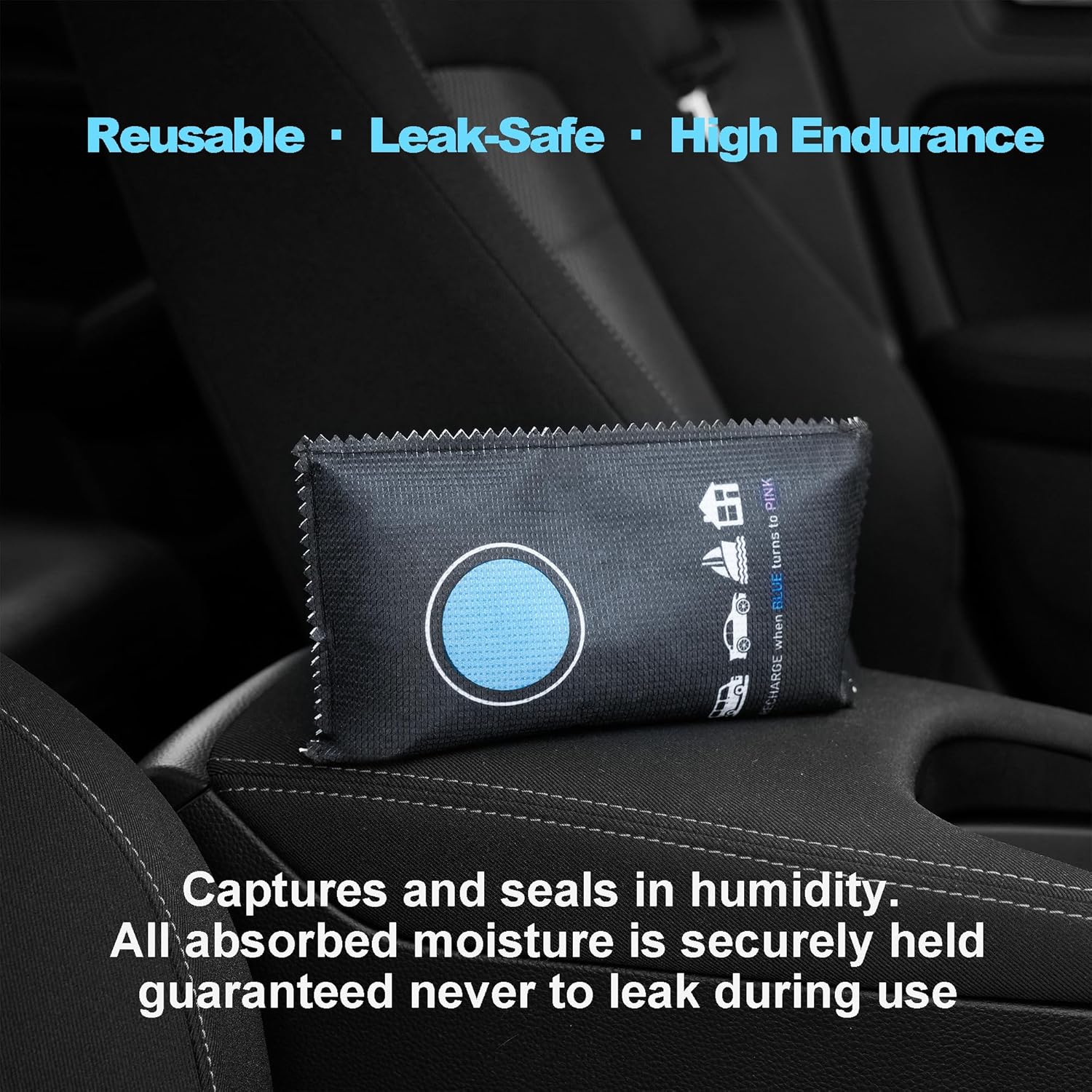 Detalle 2 de BARGAIN FACTORY Car Dehumidifier Bags 2x350g