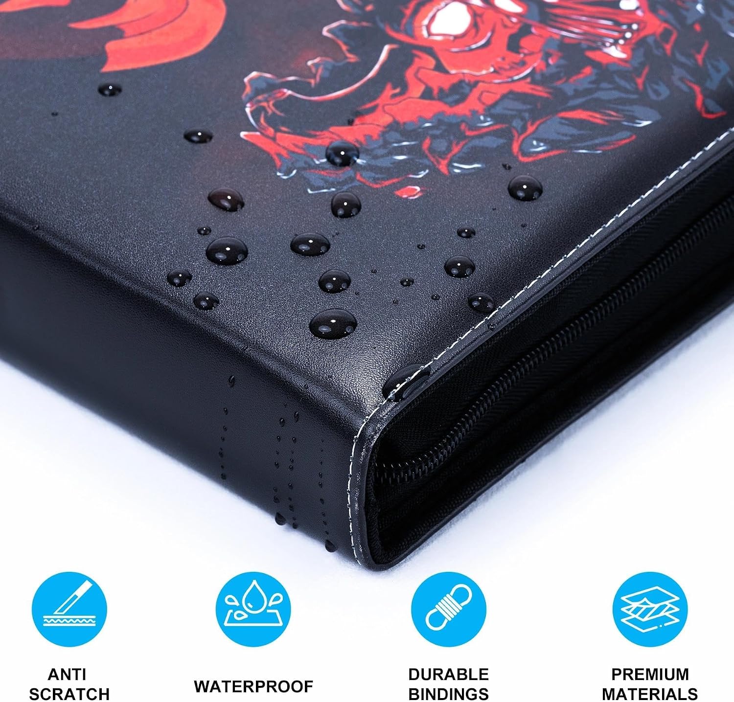 Detalle de WEST TUNE ワンピースカードゲーム用バインダー 9ポケット・50ページ・最大900枚収納