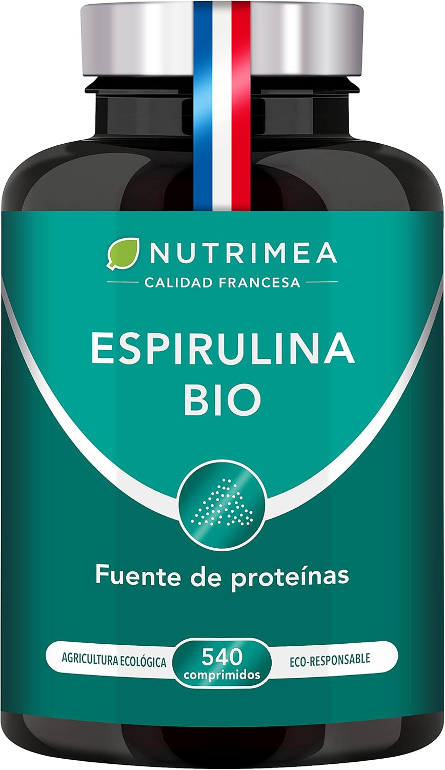 Detalle de Nutrimea Espirulina Premium 540 comprimidos 500 mg