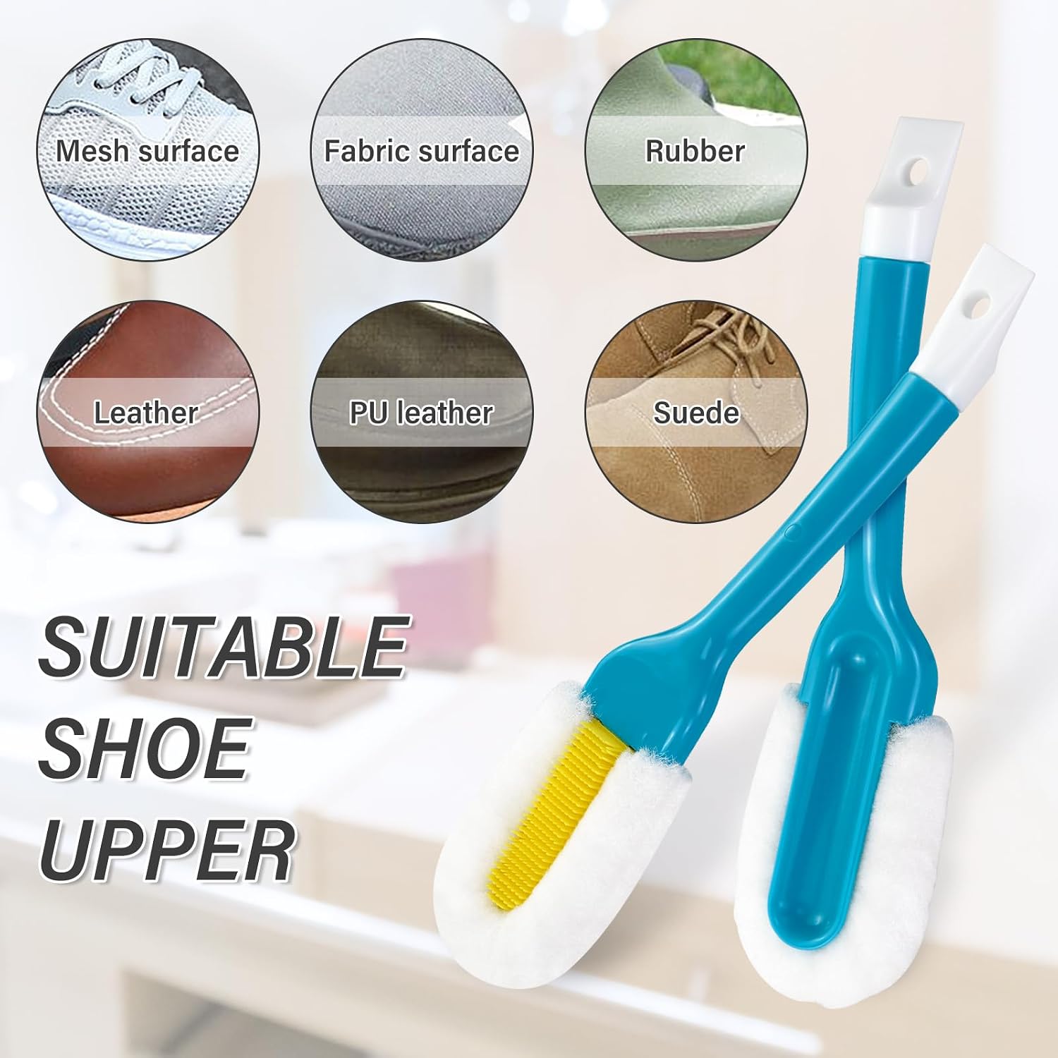 Detalle 2 de Andiker Shoe Cleaning Brush with EVA Bristles