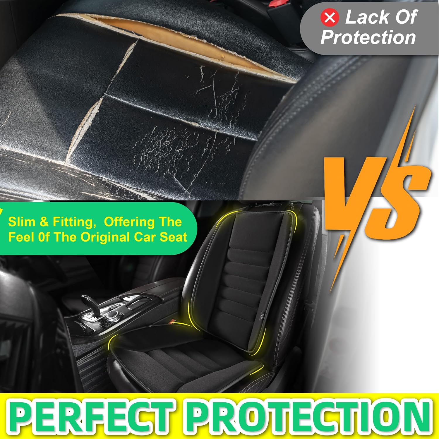 Thumbnail 6 de kingphenix Car Seat Cushion Memory Foam for Lumbar Support