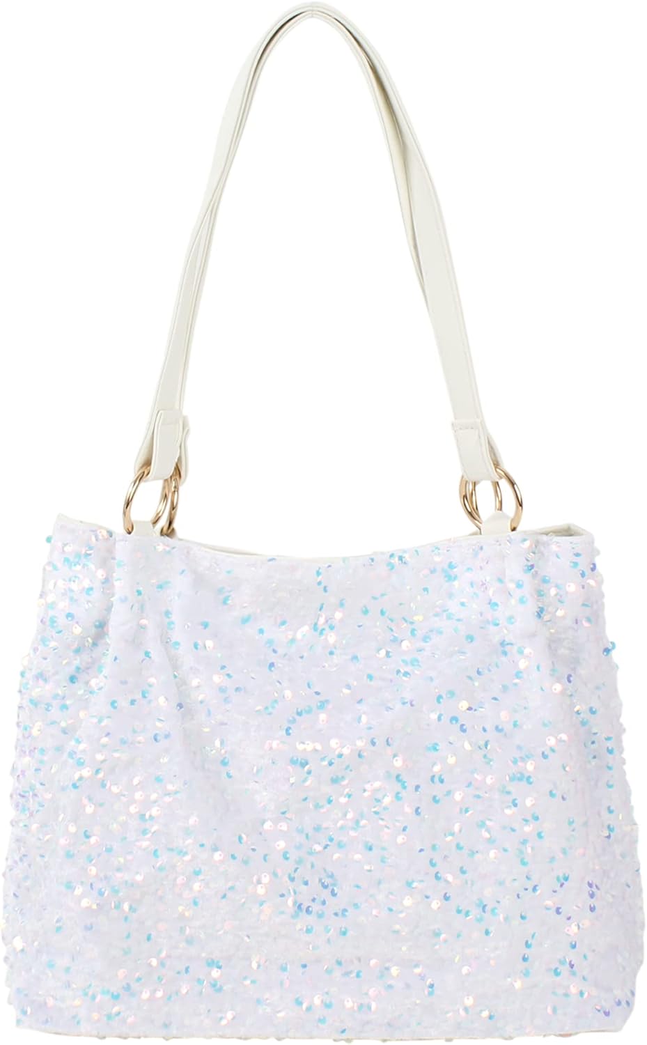 Thumbnail 6 de Meliyya Pailletten Shopper Tote Bag – Schultertasche mit Magnetverschluss für Alltag, Party & College