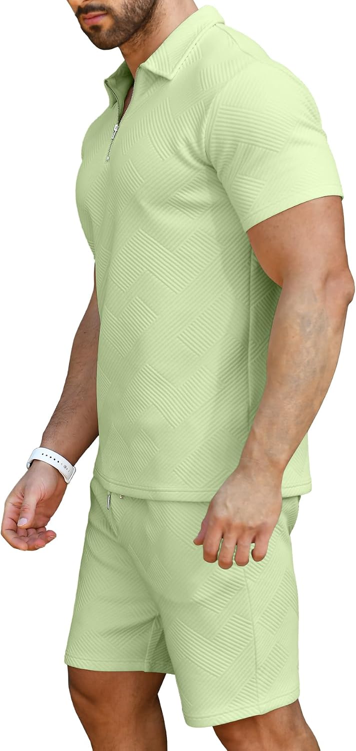 Detalle de KUYIGO ensemble polo et short 2 pièces