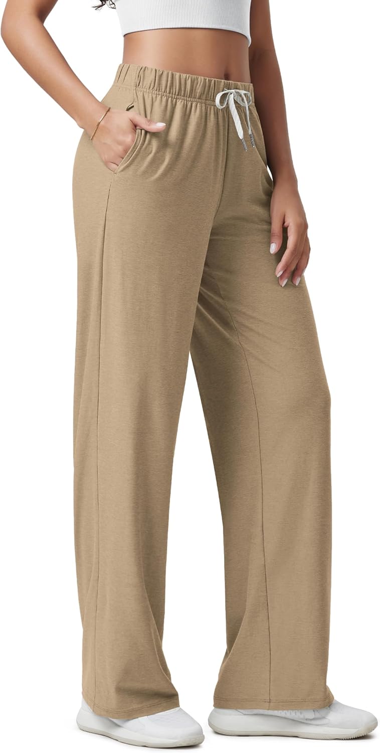 Thumbnail 6 de ODODOS Women’s Straight Leg Pants with odSTRATUM Tech Ultra Soft Relaxed Lounge Fit