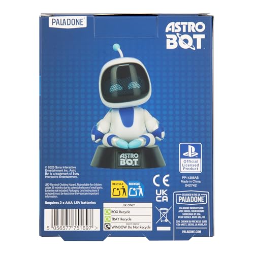 Detalle de Paladone Astro Bot Icon Light - Prodotto Astro Bot con licenza ufficiale