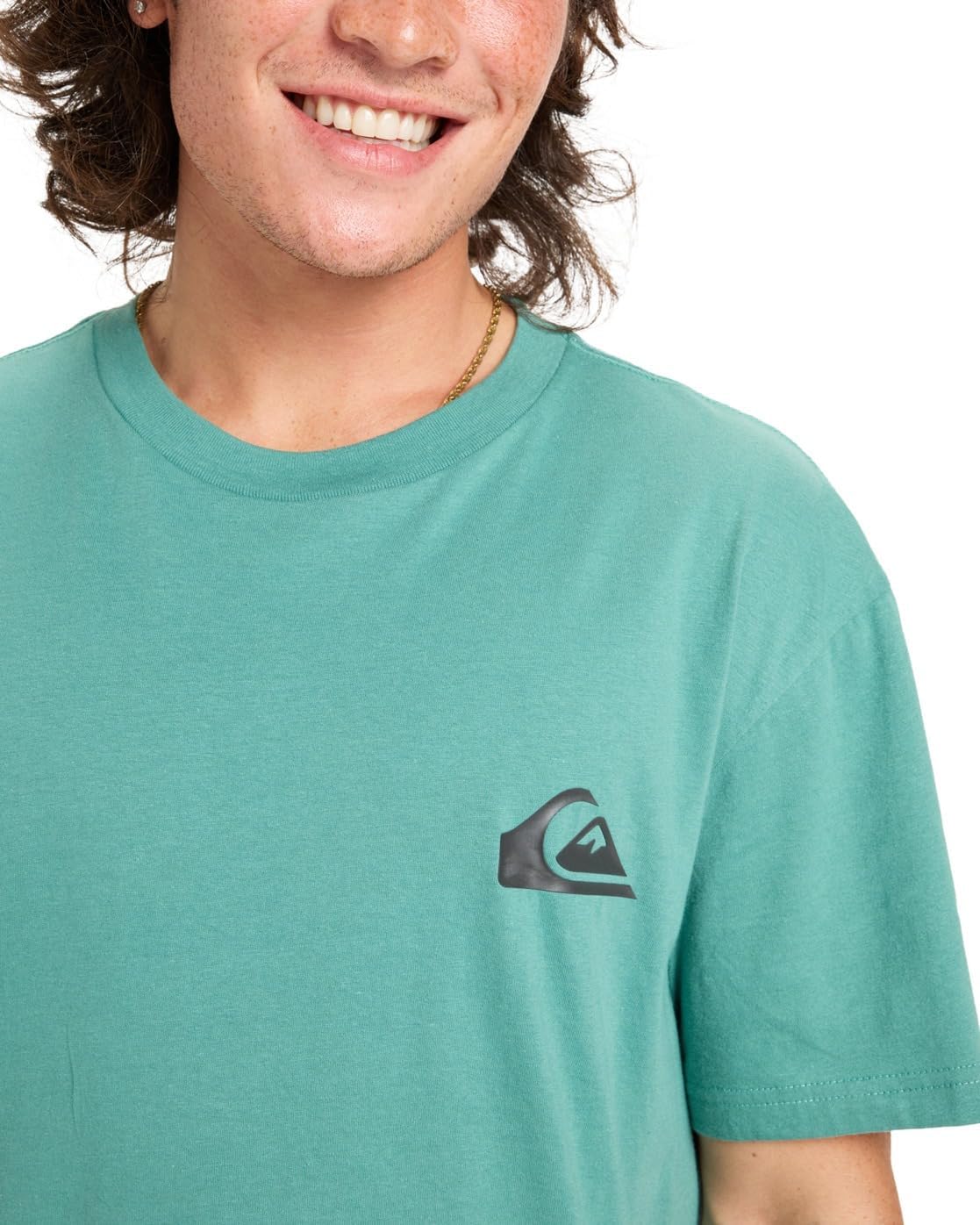 Detalle de Quiksilver Ev Mini Logo SS T-Shirt Homme (Lot de 1)