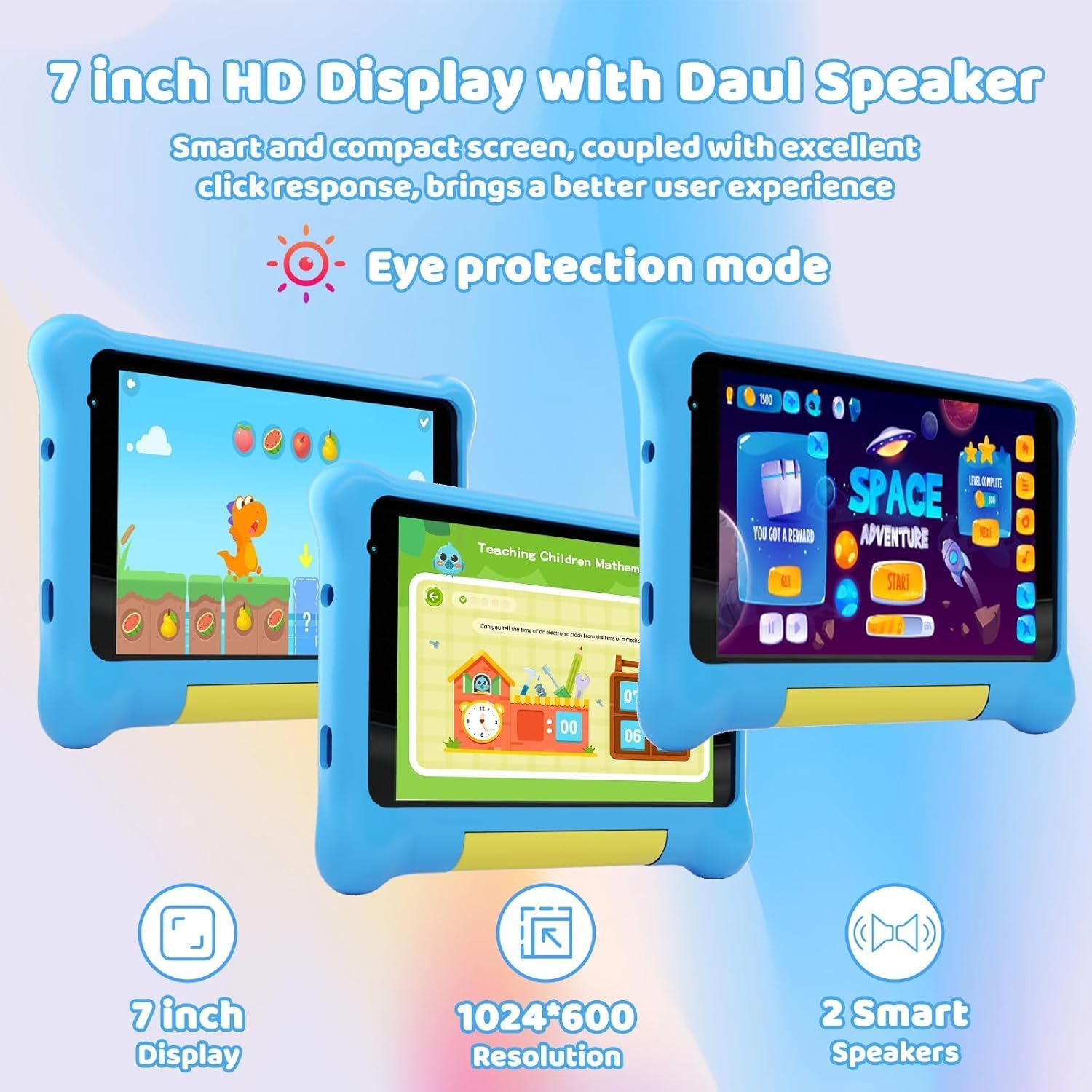 Thumbnail 3 de Whitedeer 7 Inch Kids Tablet
