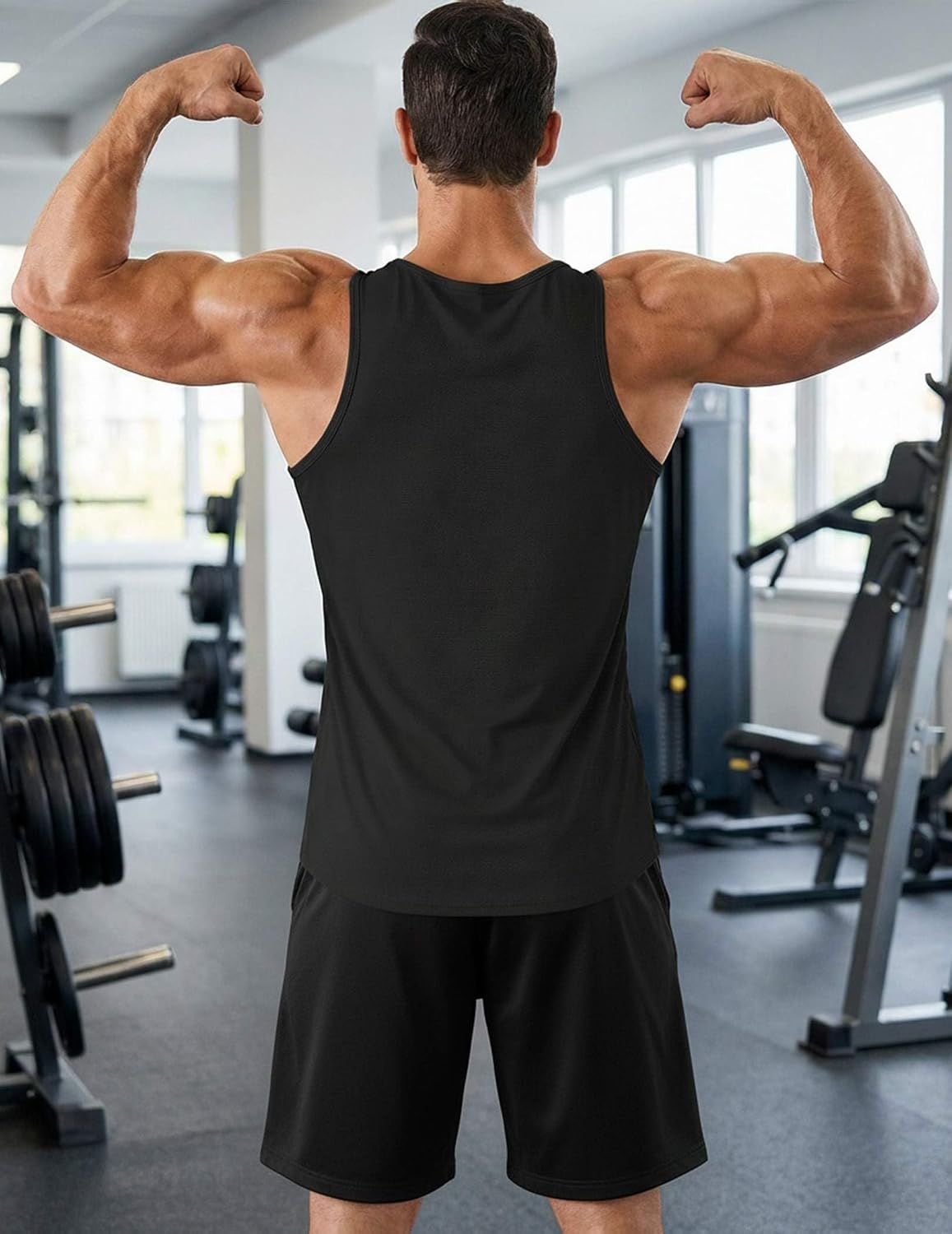 Thumbnail 5 de PINSPARK Men's UPF 50+ Quick-Dry Sleeveless Athletic Tank
