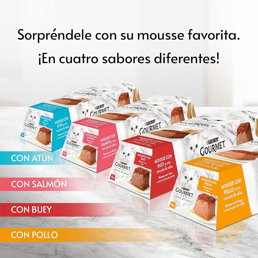 Thumbnail 5 de GOURMET Revelations 🐱 Comida Húmeda para Gato, 24 Pirámides
