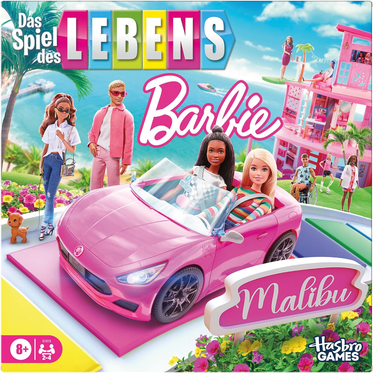 Detalle 2 de Hasbro Das Spiel des Lebens – Familienspiel für 2–4 Spieler ab 8 Jahren mit bunten Figurenstiften