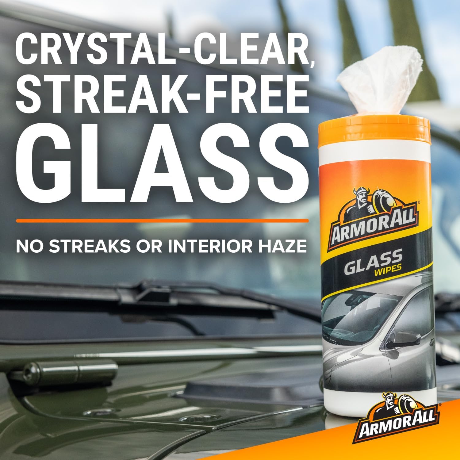 Detalle 2 de Armor All Wipes for Car Glass and Interior, 30 Count