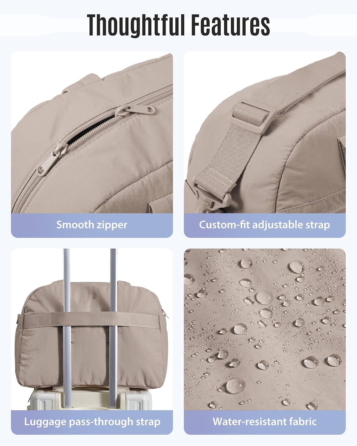 Thumbnail 5 de LIGHT FLIGHT Reisetasche Handgepäck – kompakt, robust und vielseitig einsetzbar
